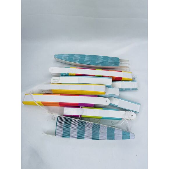 Honeycomb Hanging Round Paper Fans Decoration Party Kit Accessories Multicolor - Picture 3 of 12